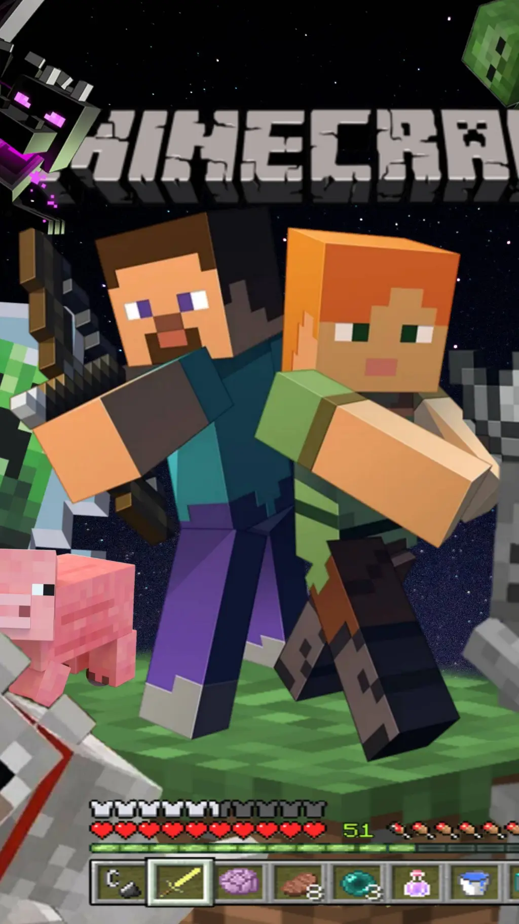 ai character: 💫steve y alex🔥 background