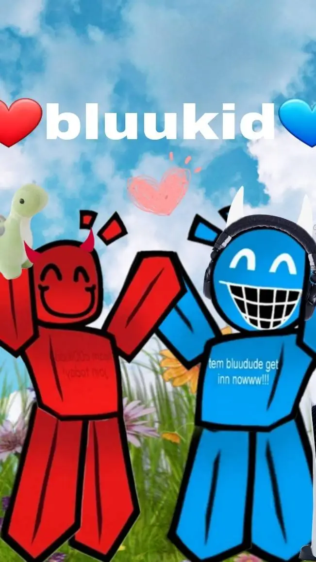ai character: ❤bluukid💙 background