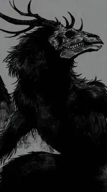 ai character: The Wendigo background