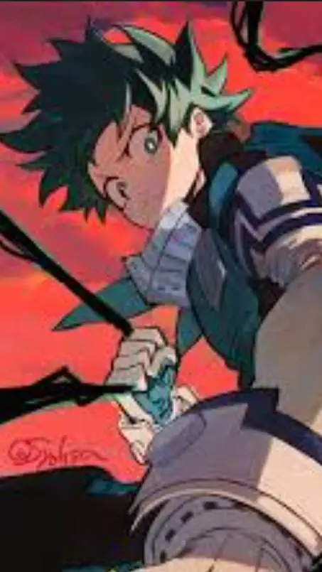 ai character: deku background