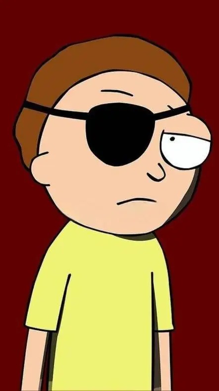 ai character: Evil Morty background