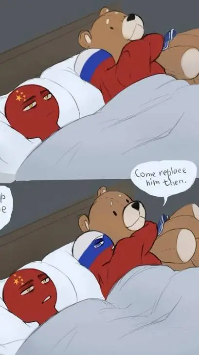 ai character: Russia x China background