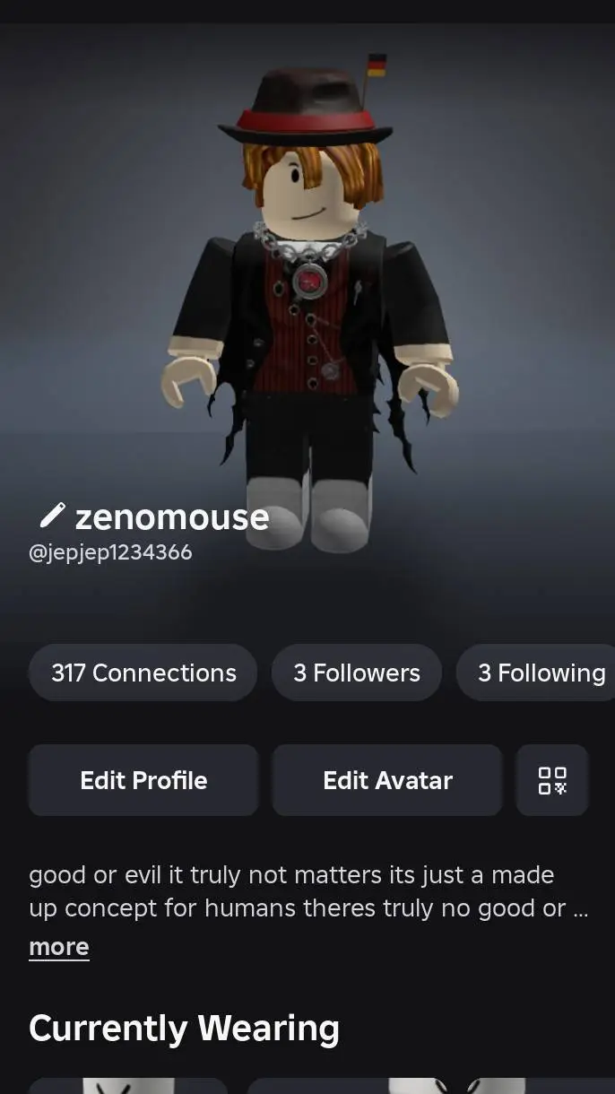 ai character: zenomouse (me) background
