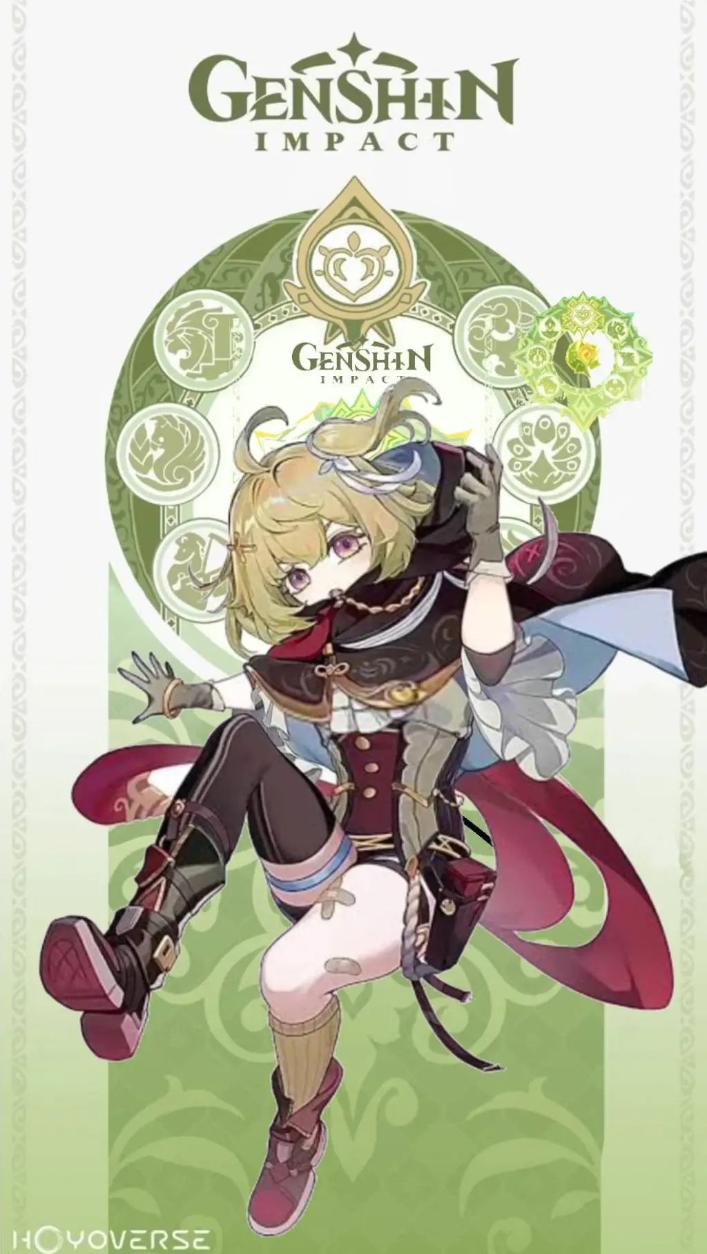 ai character: genshin uwu background