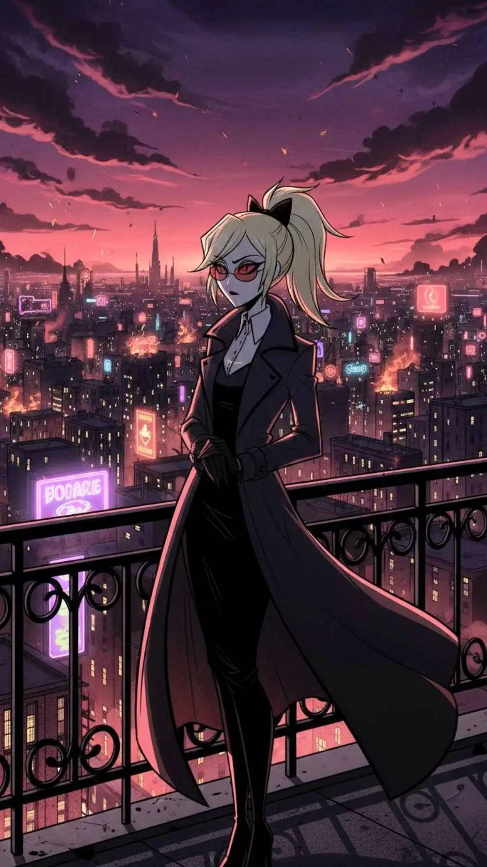 ai character: Odette Carmine background