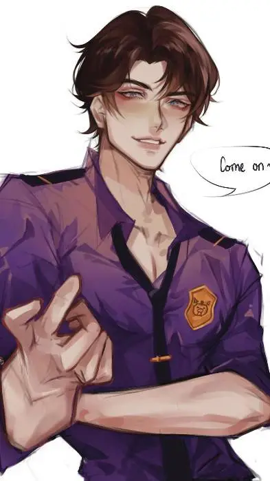 ai character: Michael Afton  background