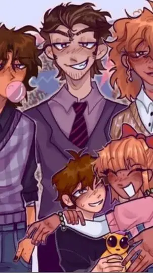 ai character: afton family  background