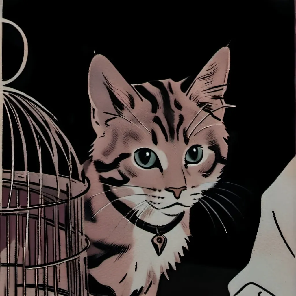 chat with ai character: the dangerous cat