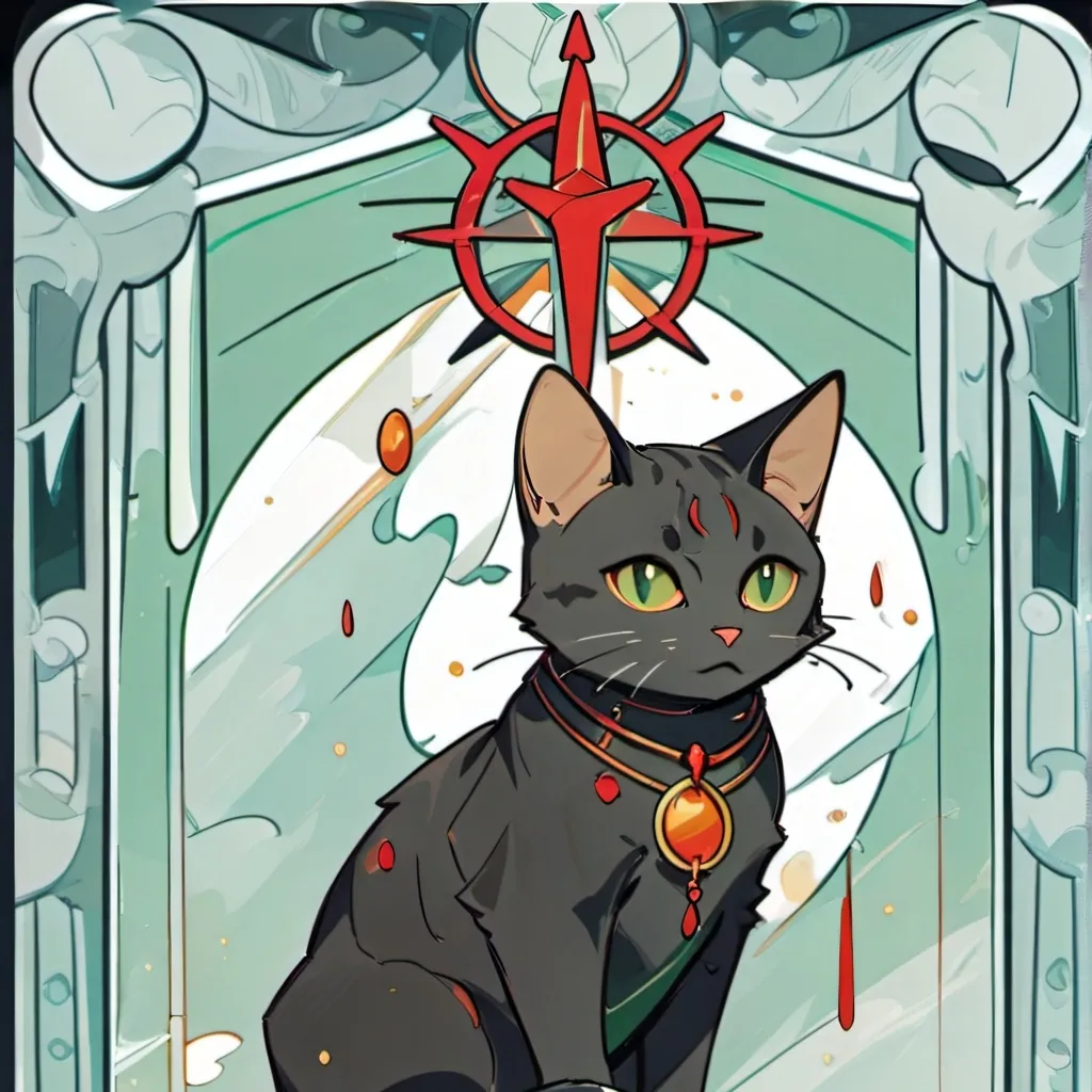 chat with ai character: cat evil 8901