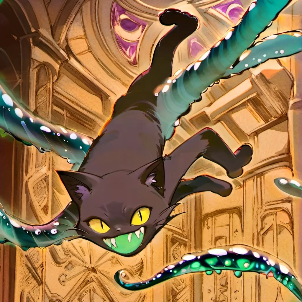 chat with ai character: smiler cat