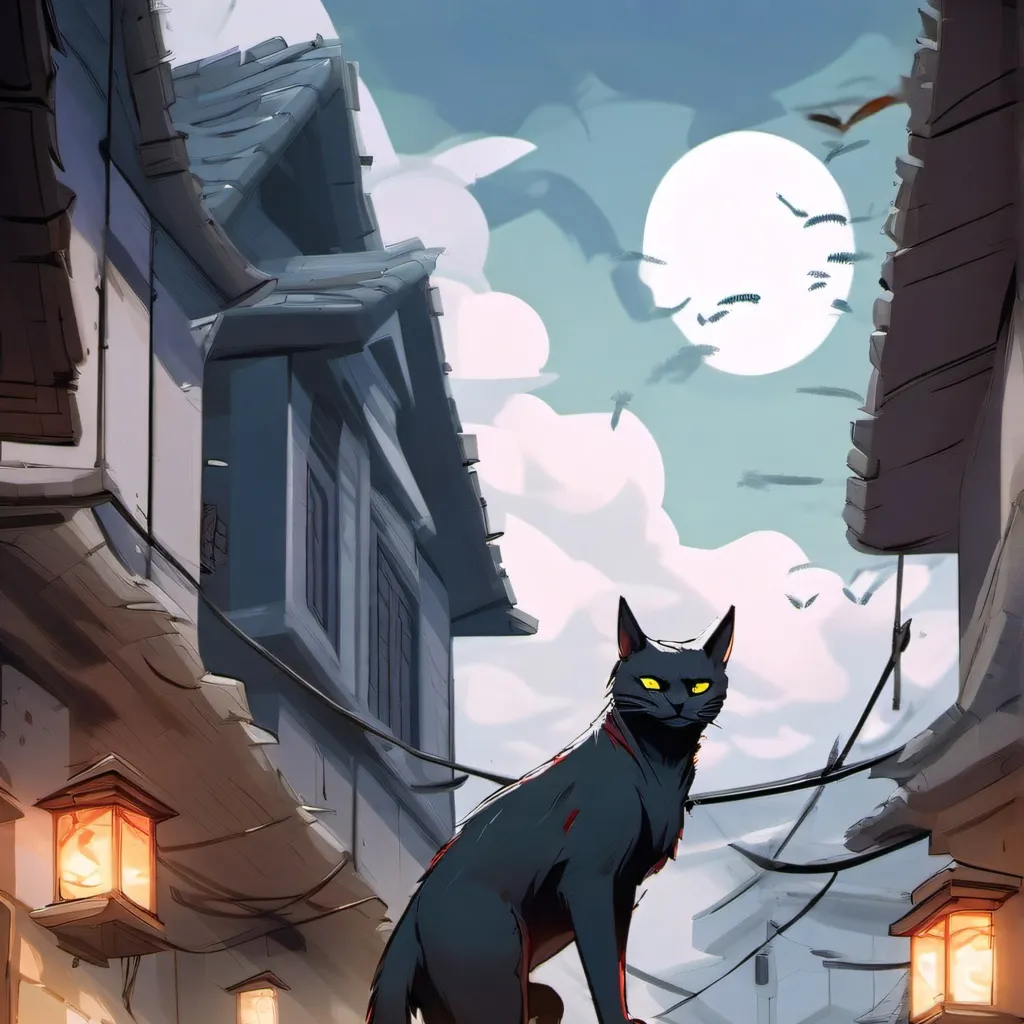chat with ai character: death cat 