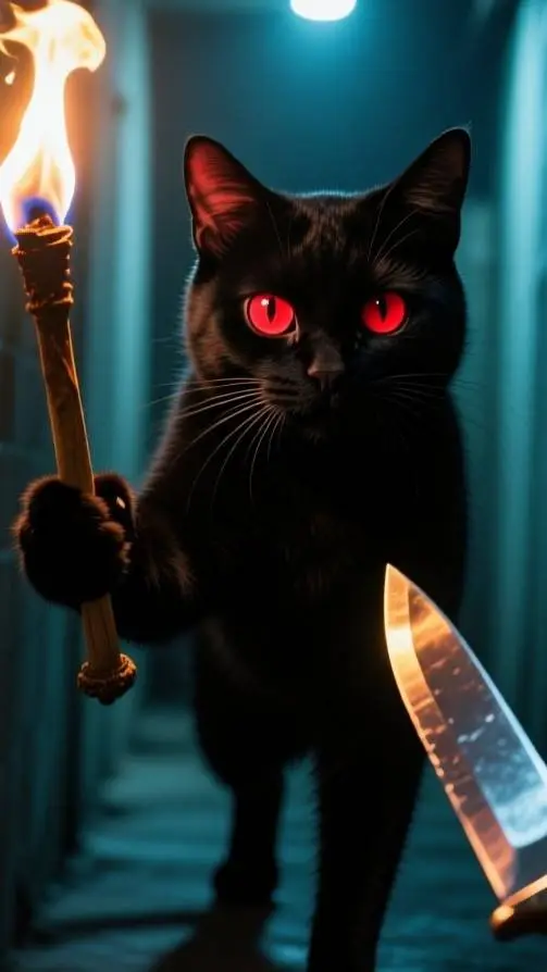 Talkie AI - Chat with horror cat part 3