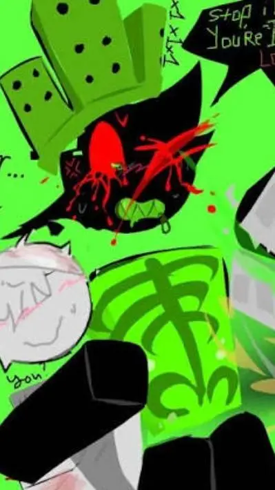 ai character: 1x4 x you but... background