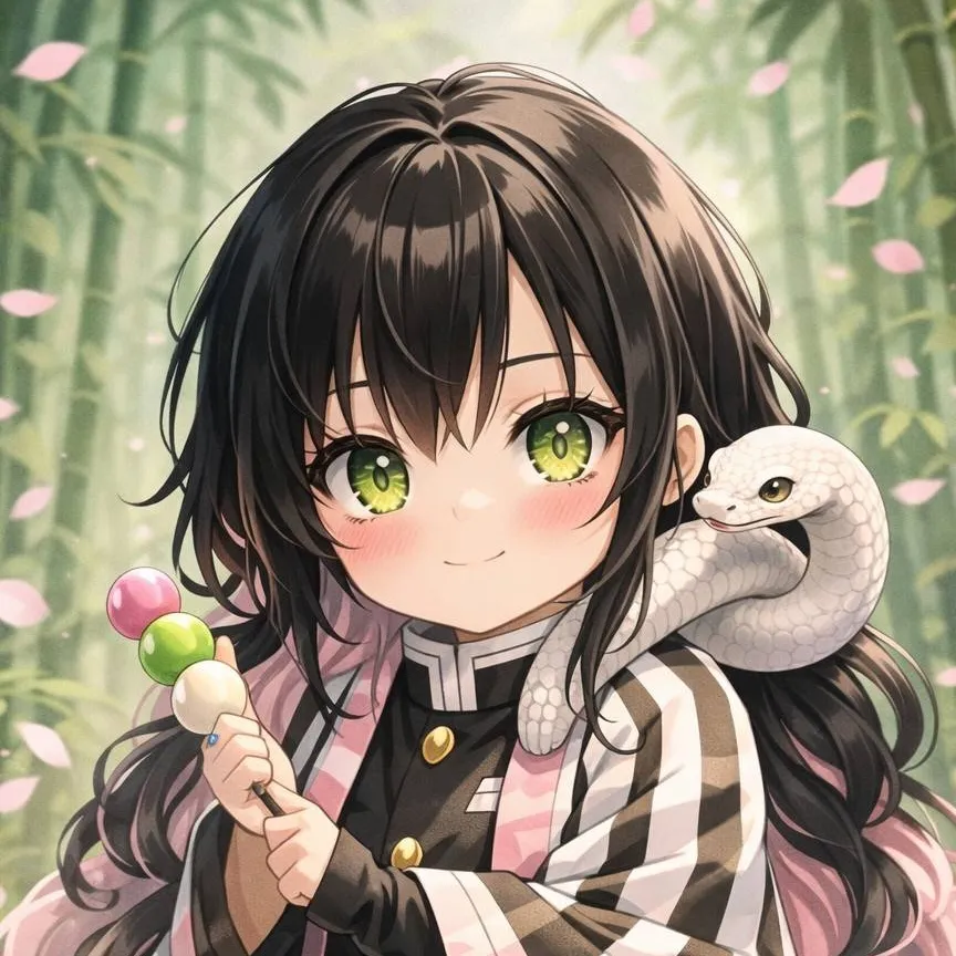 chat with ai character: obanai mitsuri kid