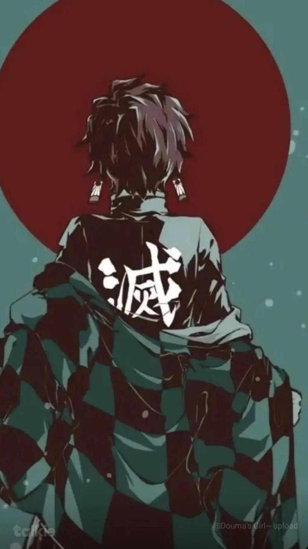 ai character: dad tanjiro background