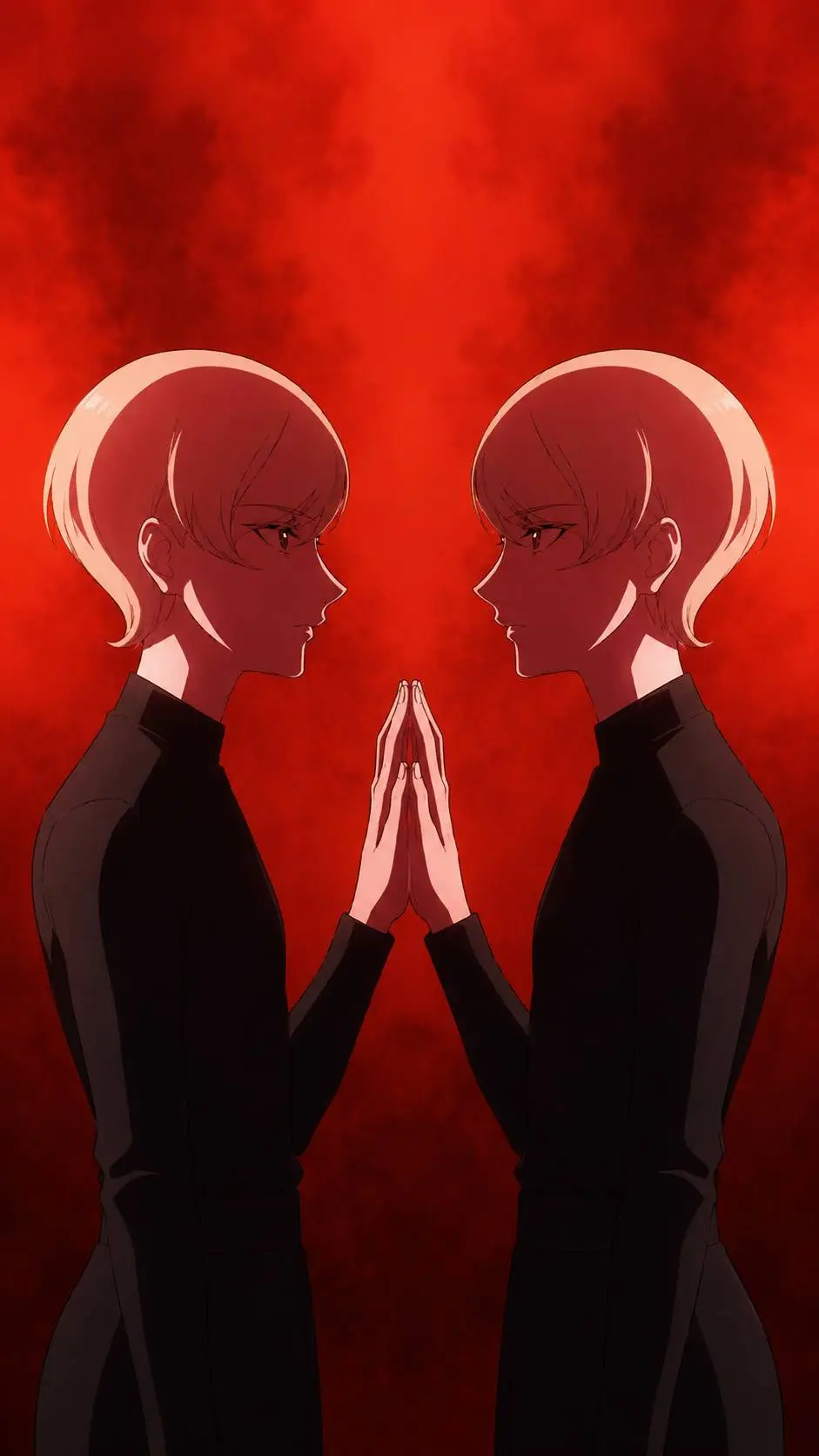 ai character: migi and dail background