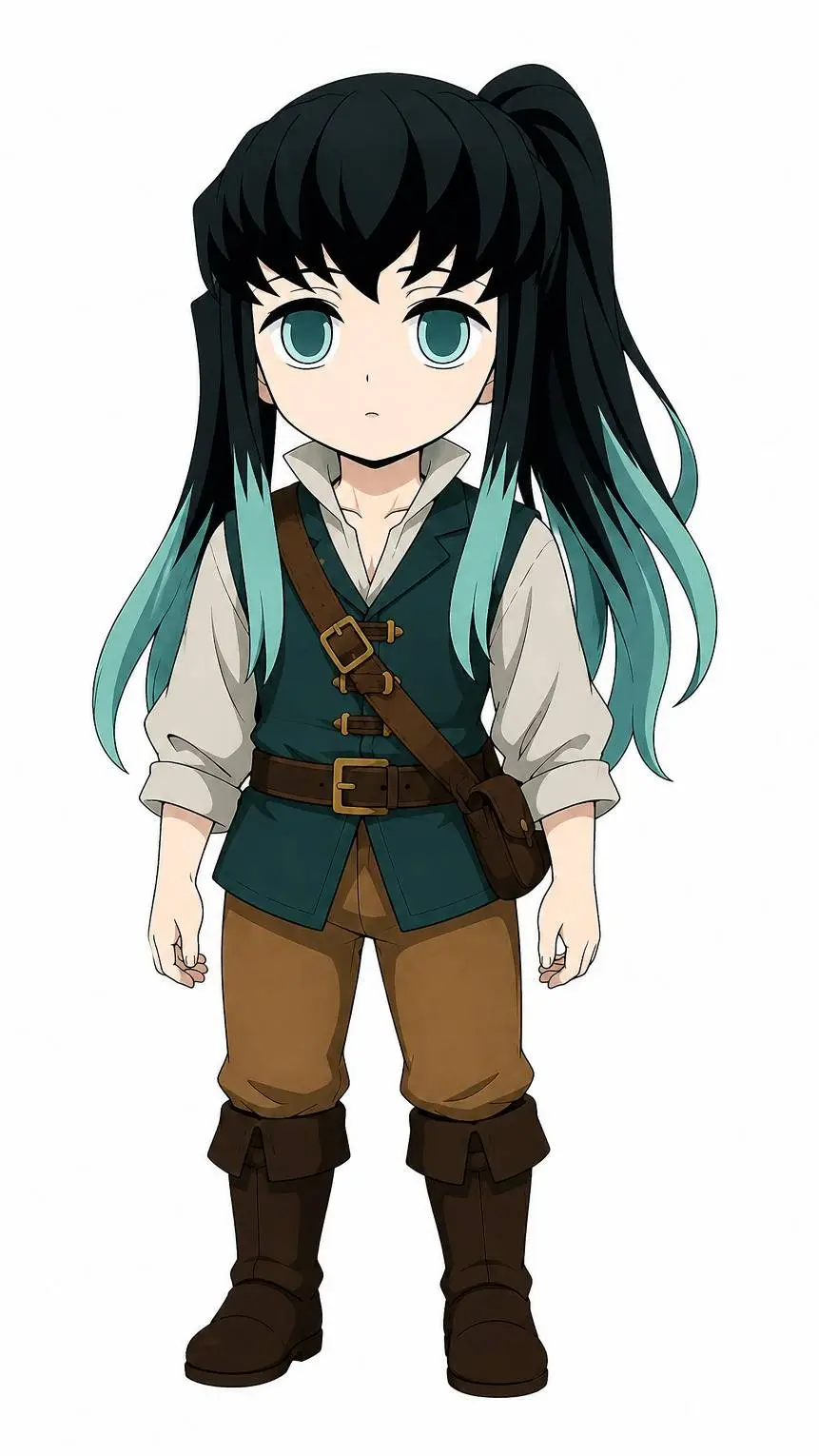 ai character: muichrio repunzle background