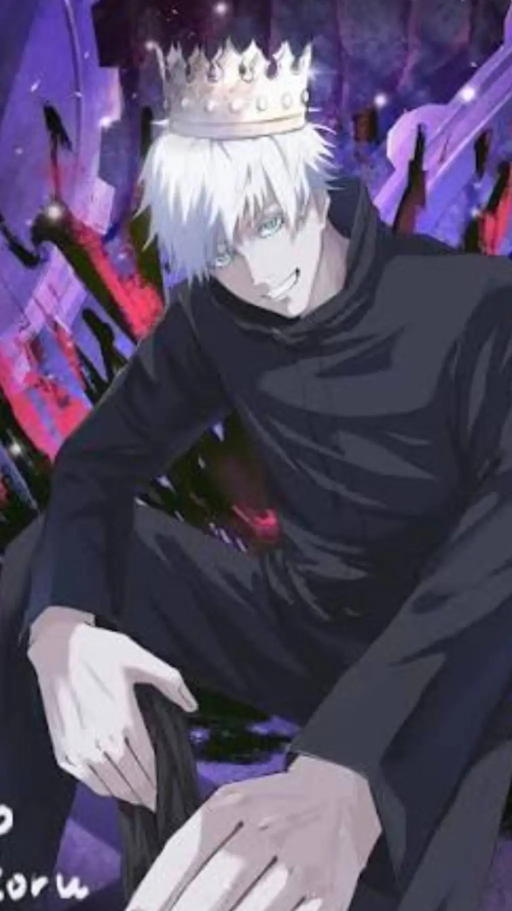 ai character: gojo background