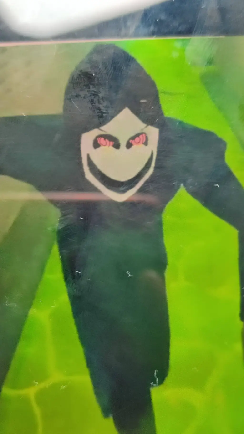 ai character: red hunter  background