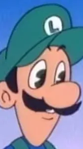 ai character: Super Show Luigi background
