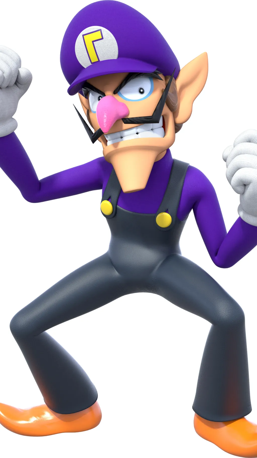 ai character: Waluigi background