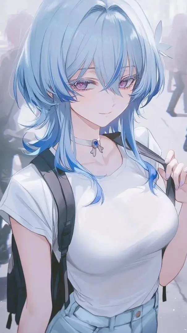 ai character: 💙Mohika💙 background
