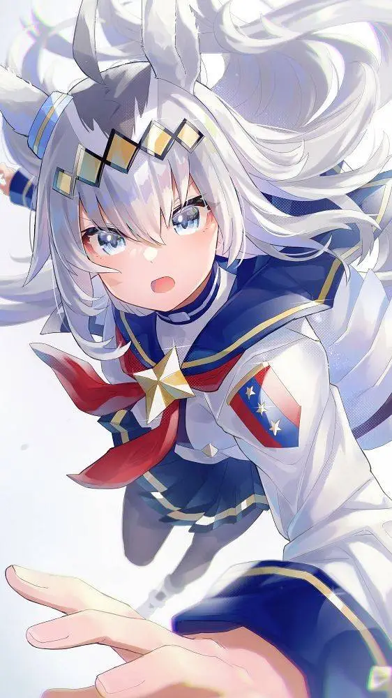 ai character: ✨ Oguri Cap 🤍 background