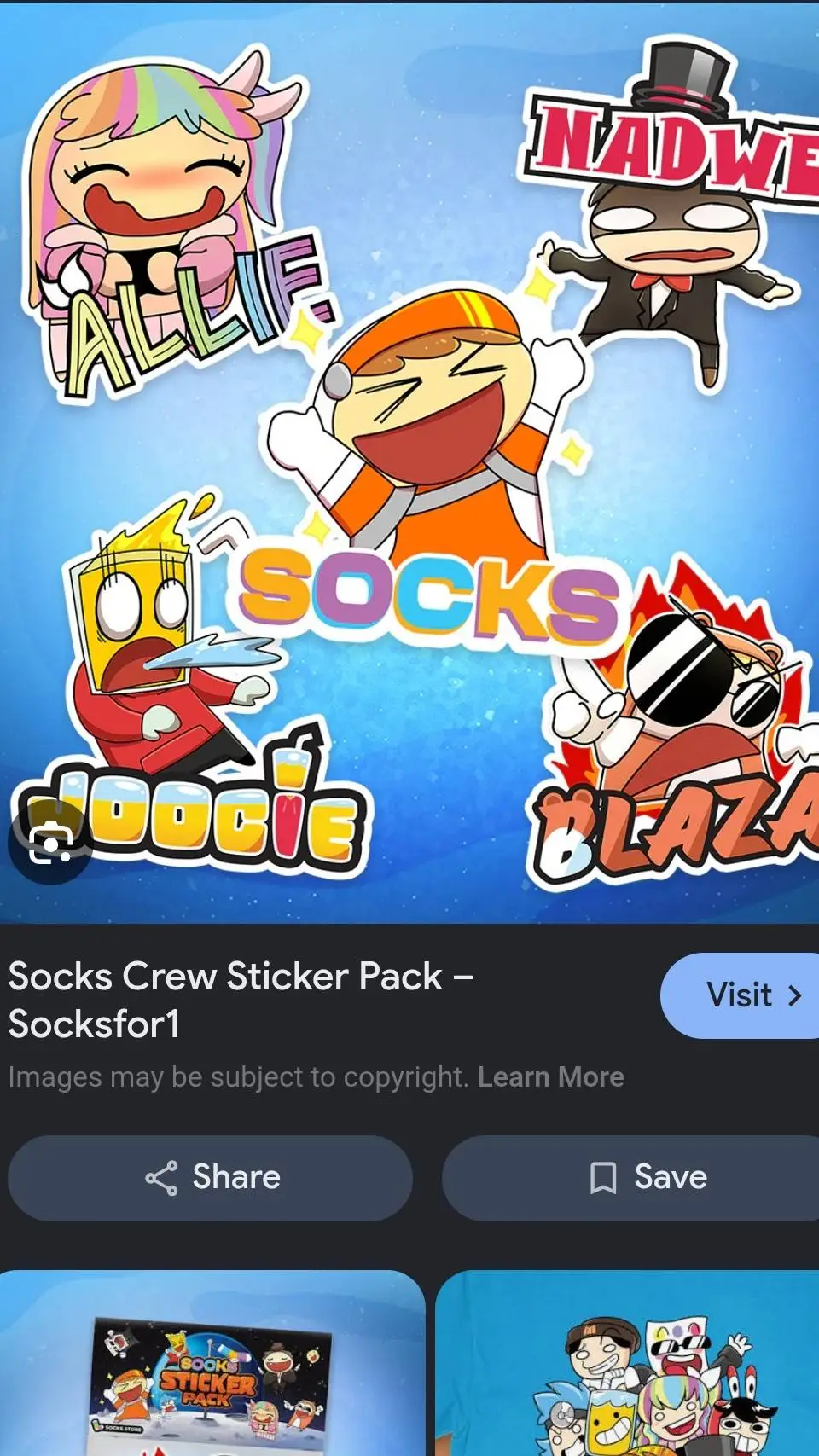 ai character: socksfor1 crew background