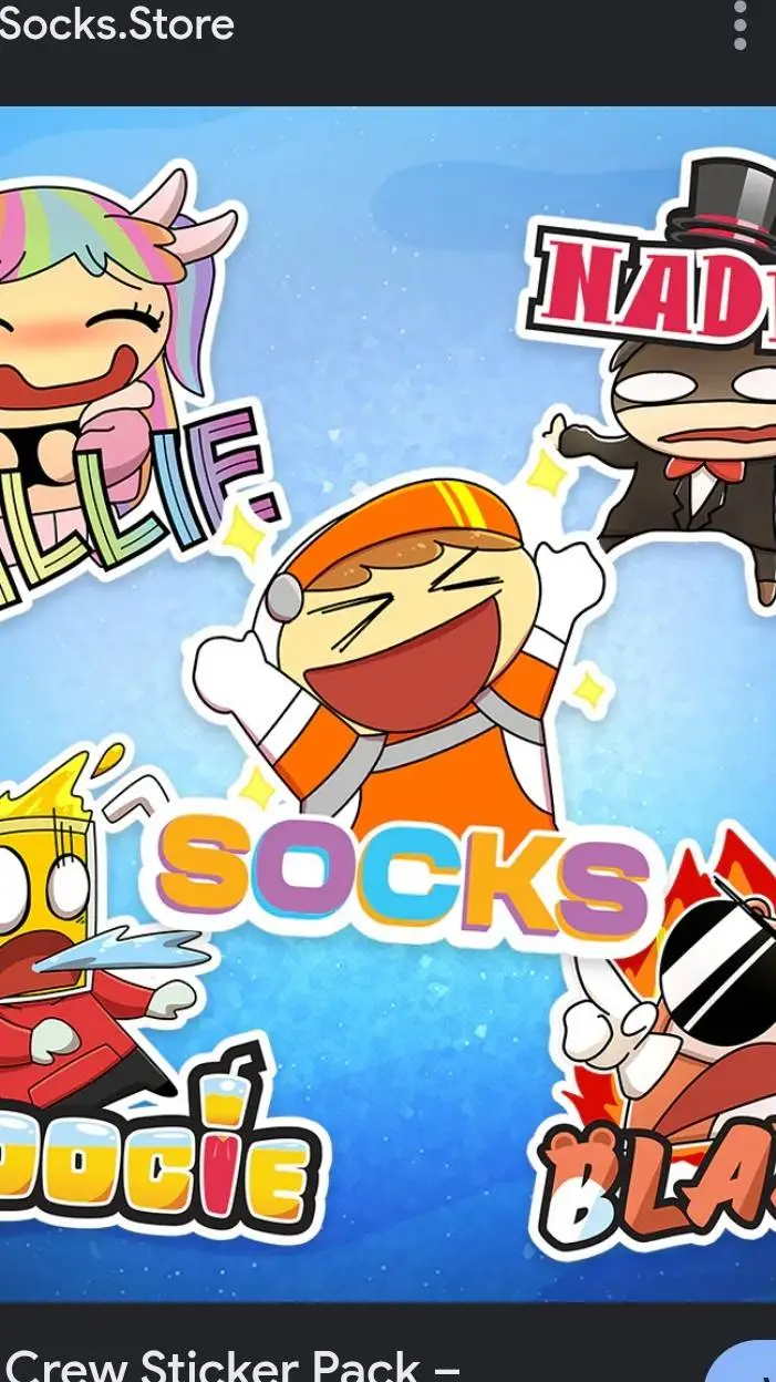 ai character: Remaster socksfor1 background