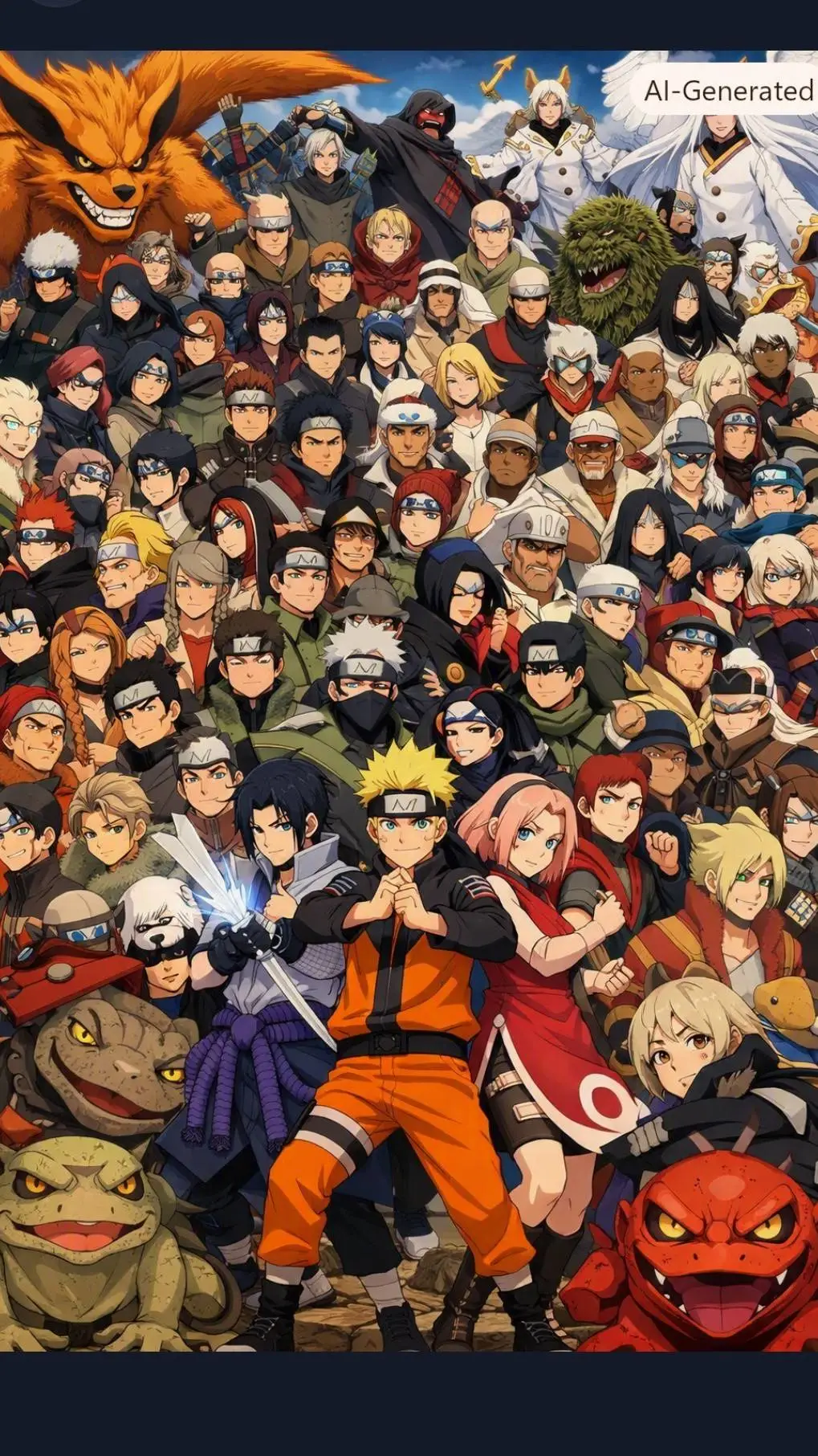 ai character: naruto universe background