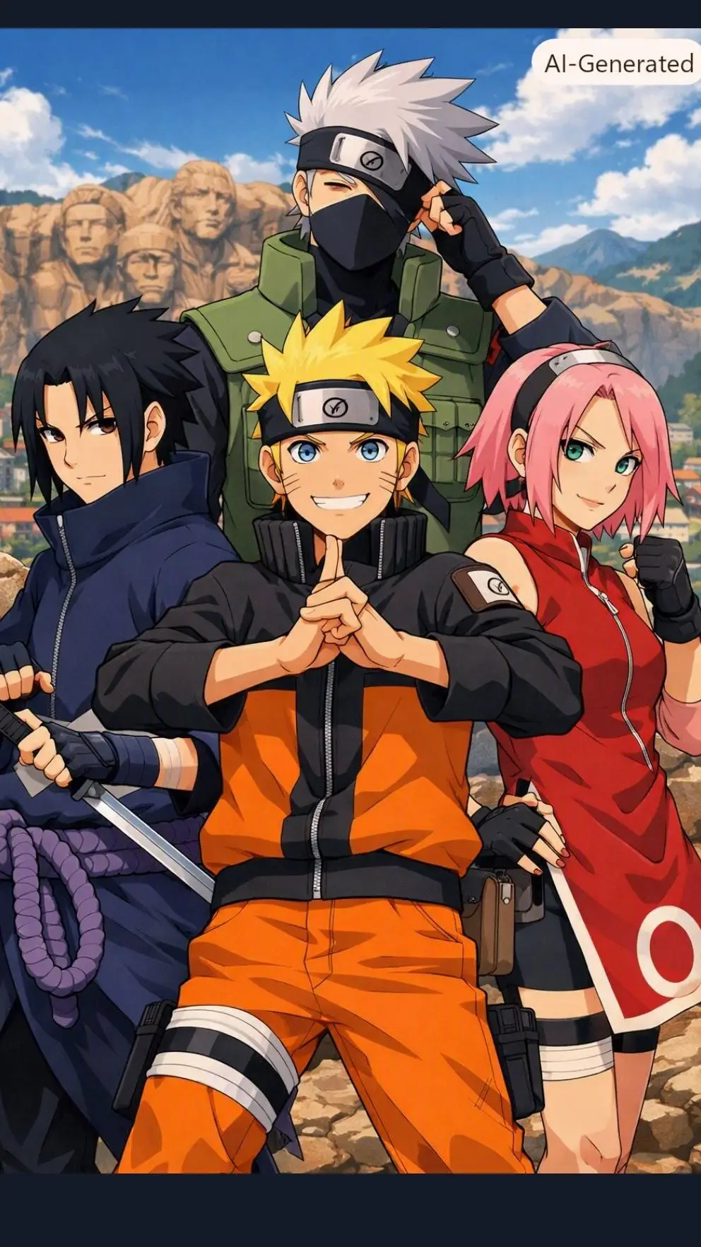 ai character: team 7 remaster background