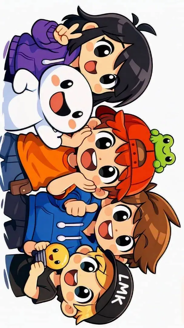 ai character: youtube animators  background