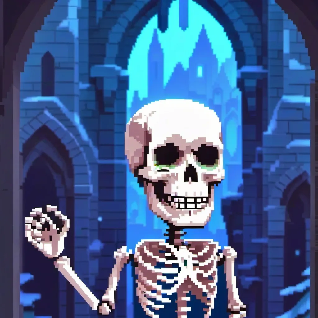 chat with ai character: skelly