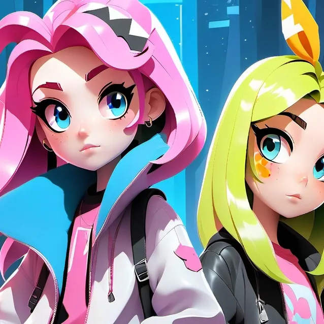 chat with ai character: Zoe jnd Lena