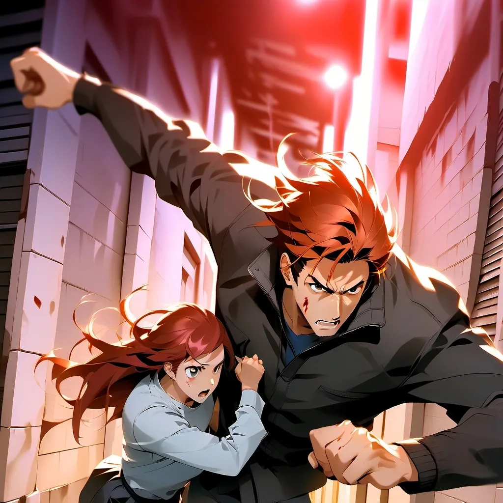 chat with ai character: Schlagen