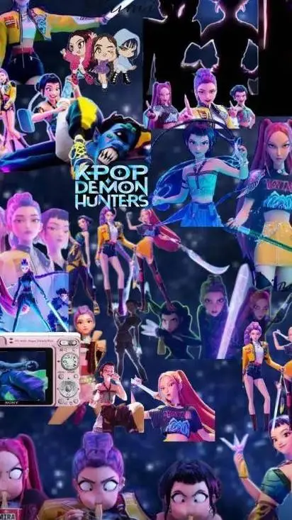 ai character: kpop braces background