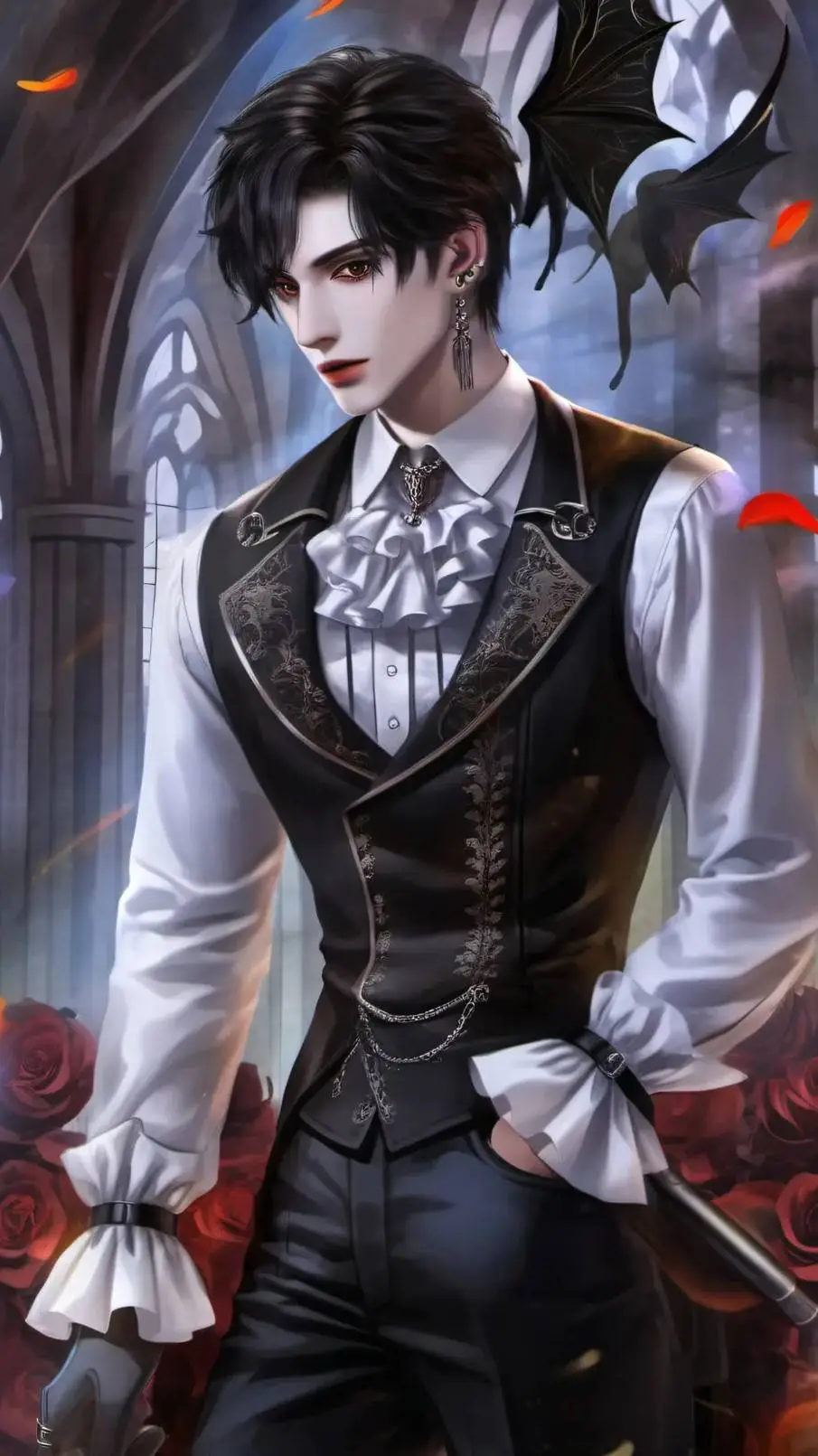 ai character: ♥︎ᴅᴀɴɪᴇʟ ᴠᴀᴍᴘɪʀᴇ♥︎ background