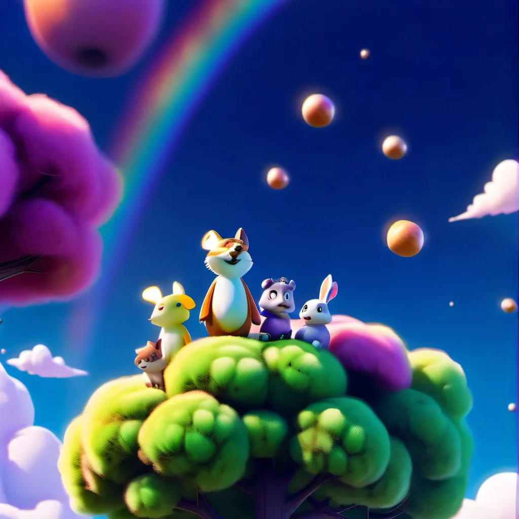 chat with ai character: ￼ cartoon world