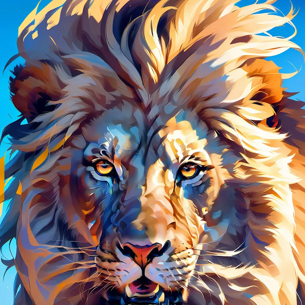 chat with ai character: Lion