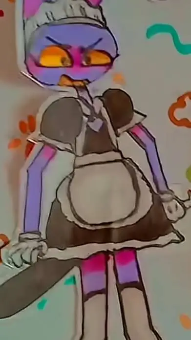 ai character: MAID JAX AHGDHHEHA background