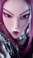 ai character: Mira vilain arch.. background