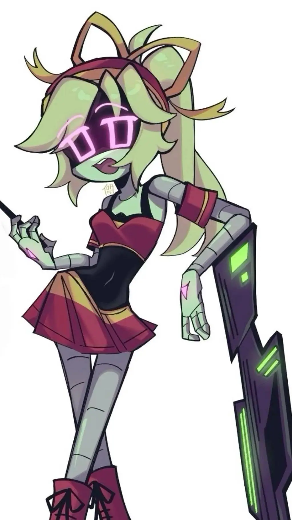 ai character: Lizzy. (My AU-ish) background