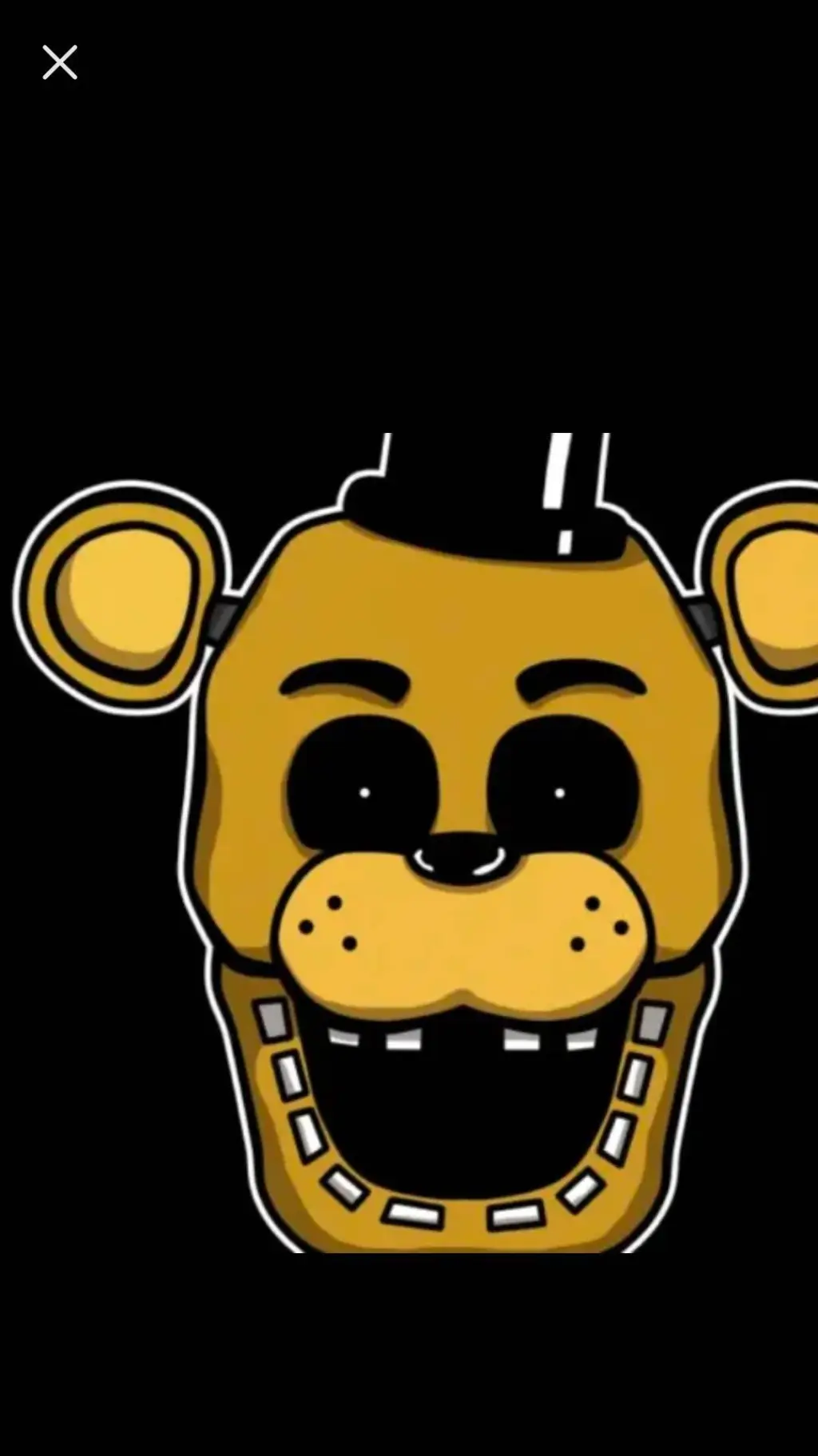 ai character: Golden Freddy background
