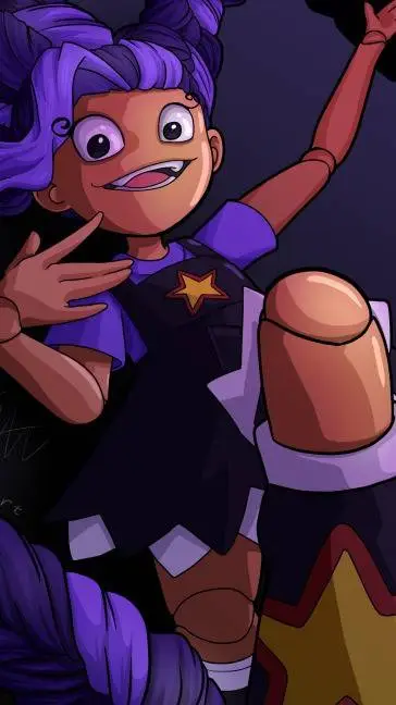 ai character: Lily Lovebraids background