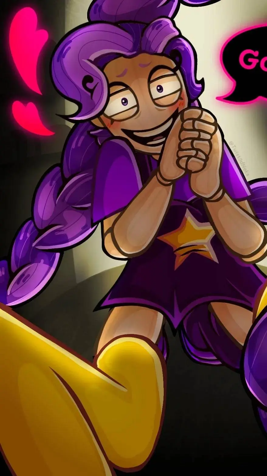 ai character: Yandere Lily background