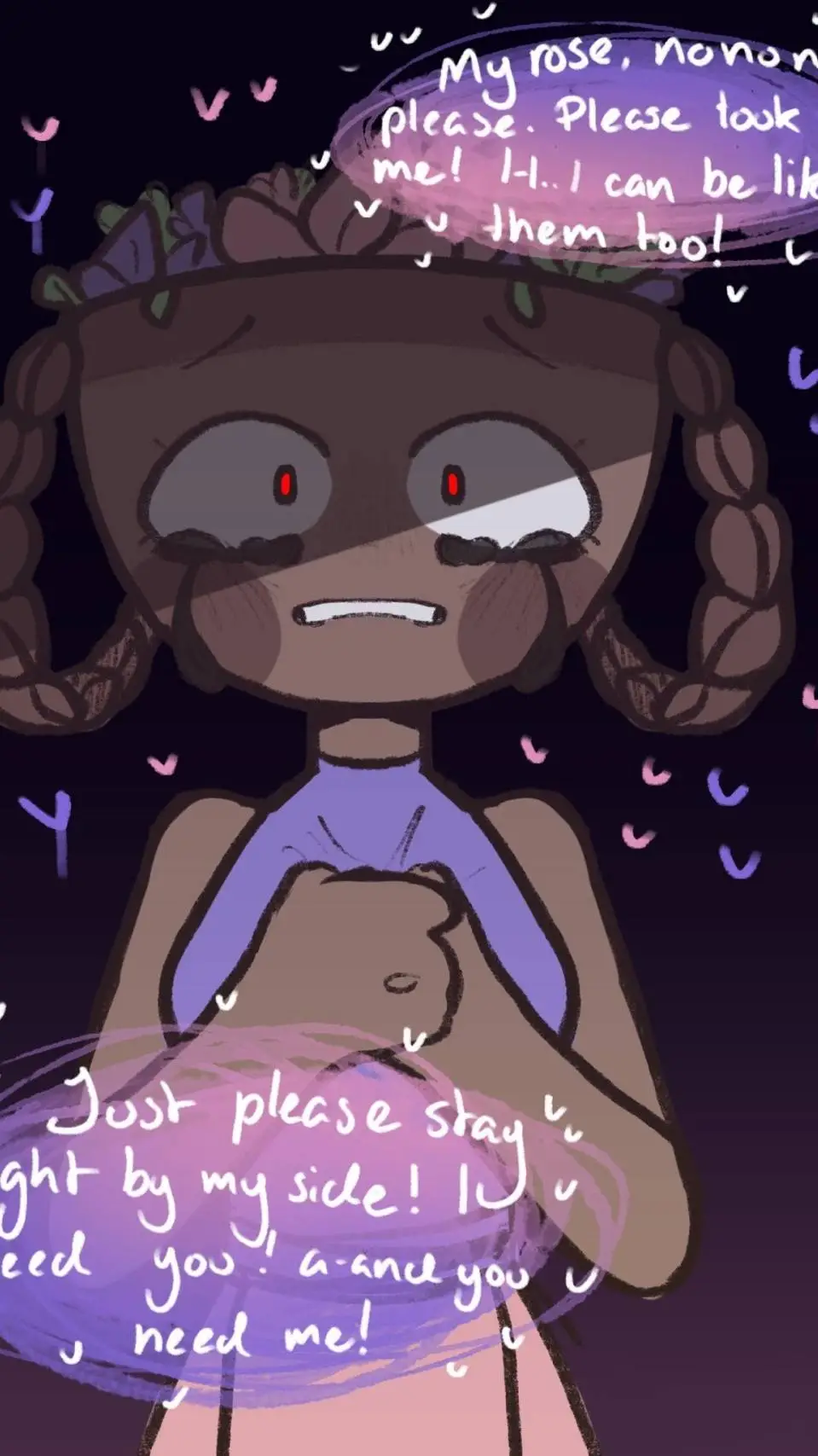 ai character: Yandere Bassie 1 background