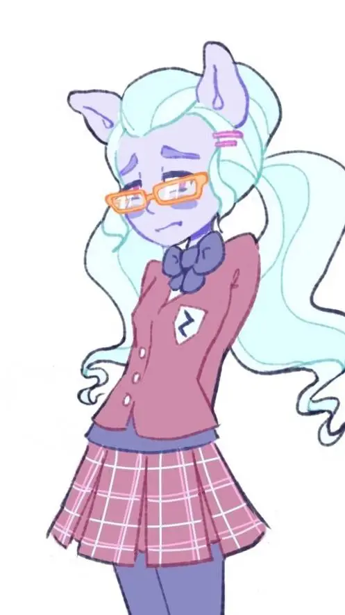 ai character: Sugarcoat pony-up background