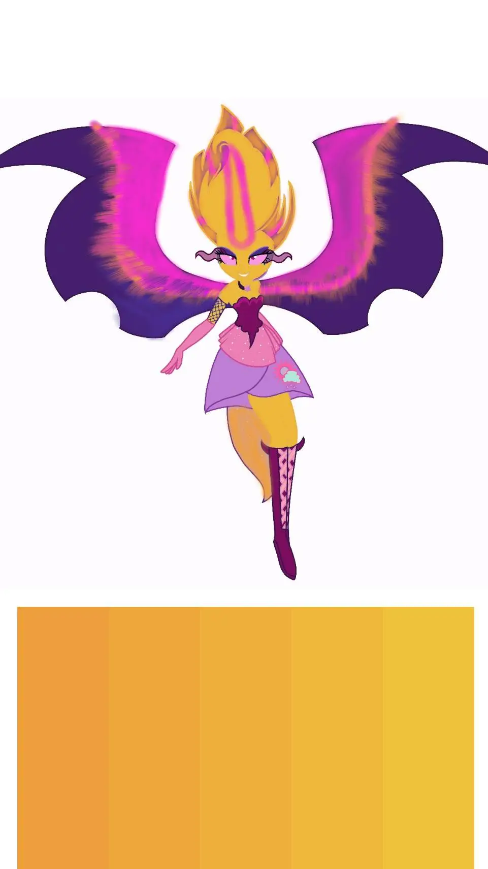 ai character: Solar Flare background