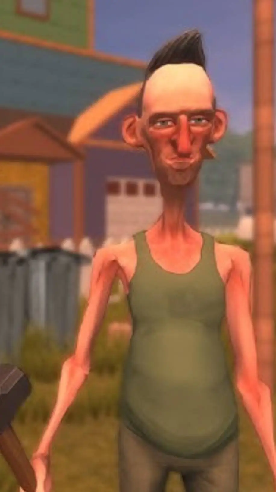 ai character: boris  background