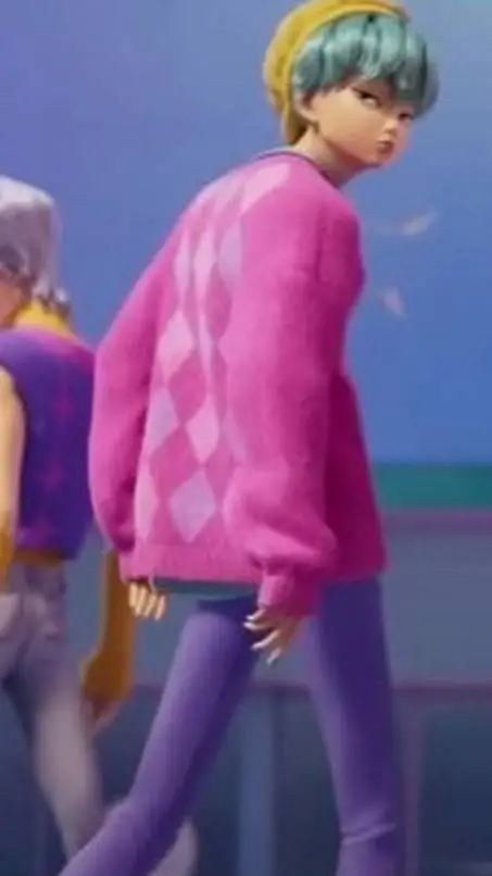 ai character: Baby saja background